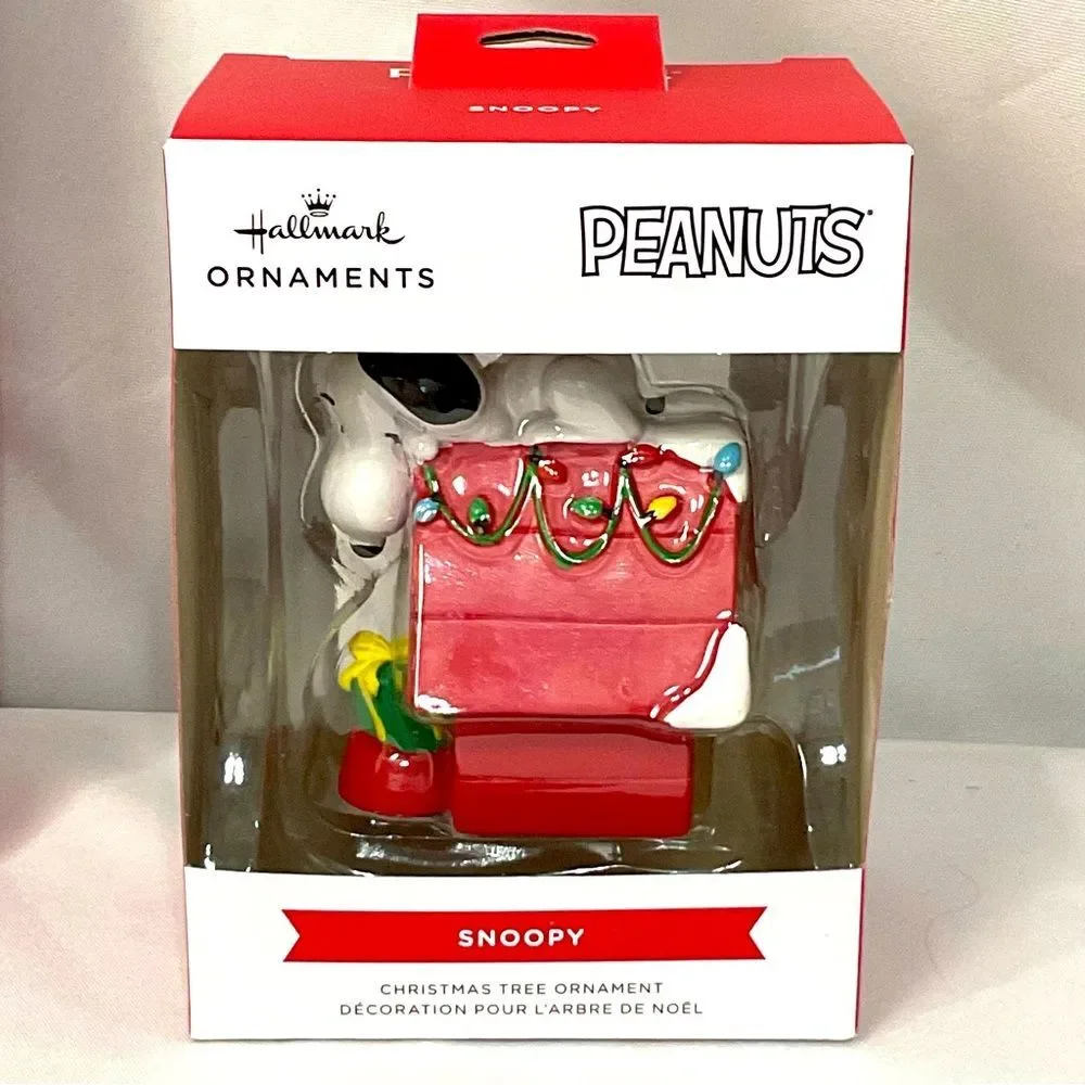 Hallmark snoopy ornaments